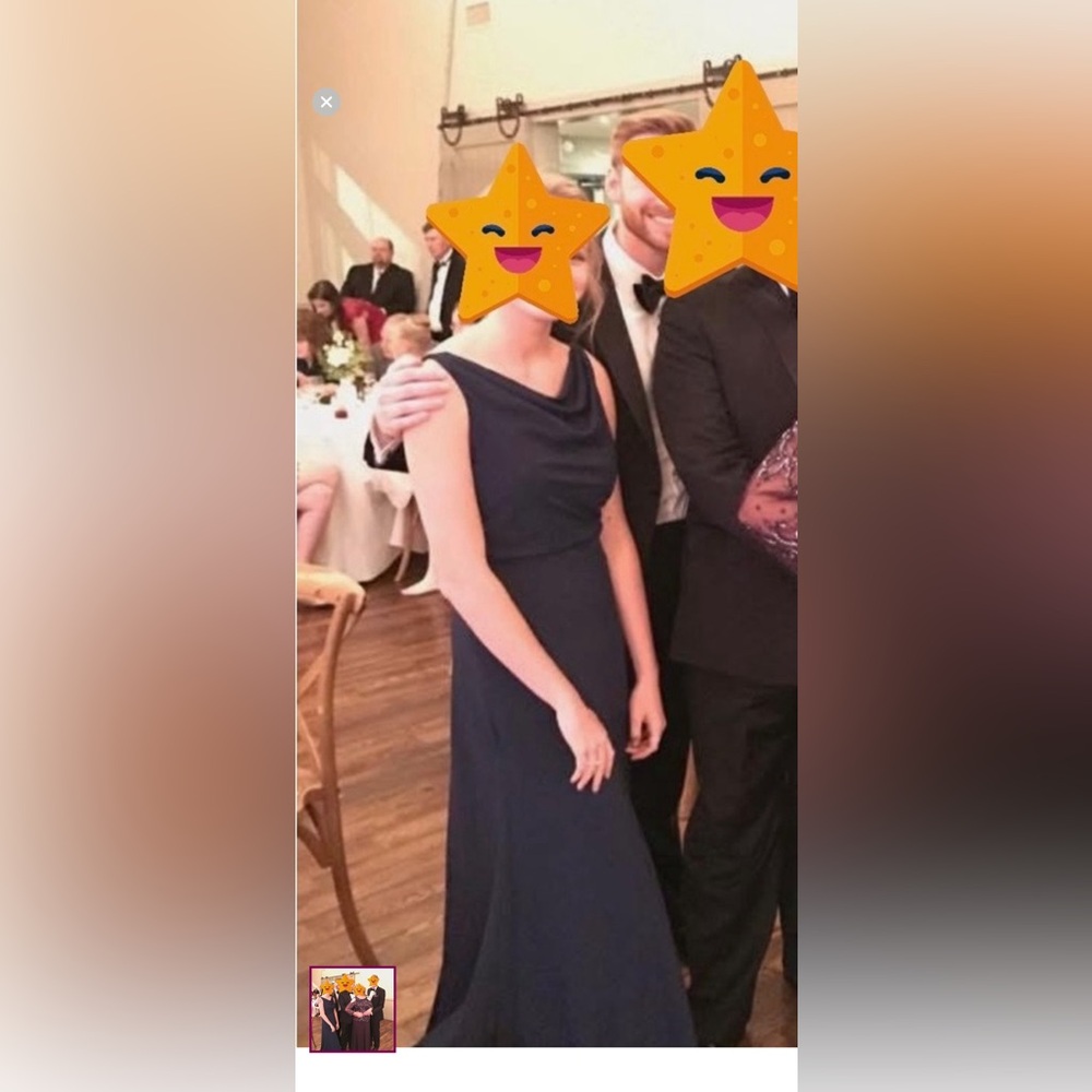 Chic Midnight Blue Maxi Dress